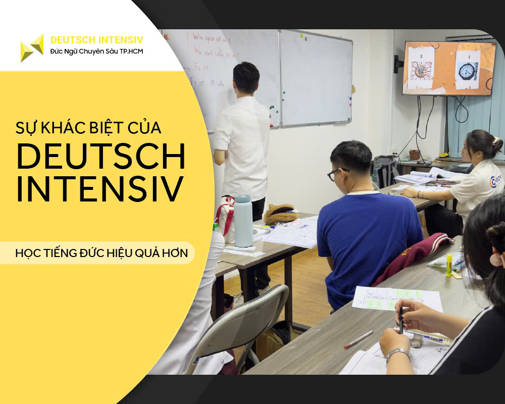 Sự khác biệt của Deutsch Intensiv – Học tiếng Đức hiệu quả hơn